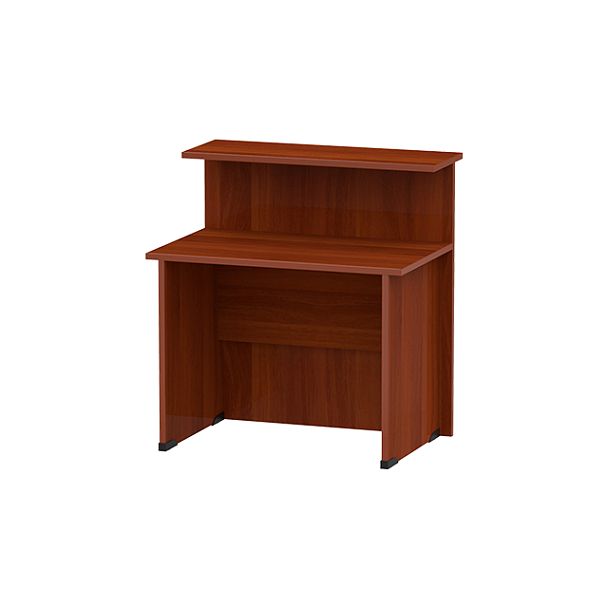 Стойка ресепшн прямая СР-100/60 орех итальянский - Вид 2