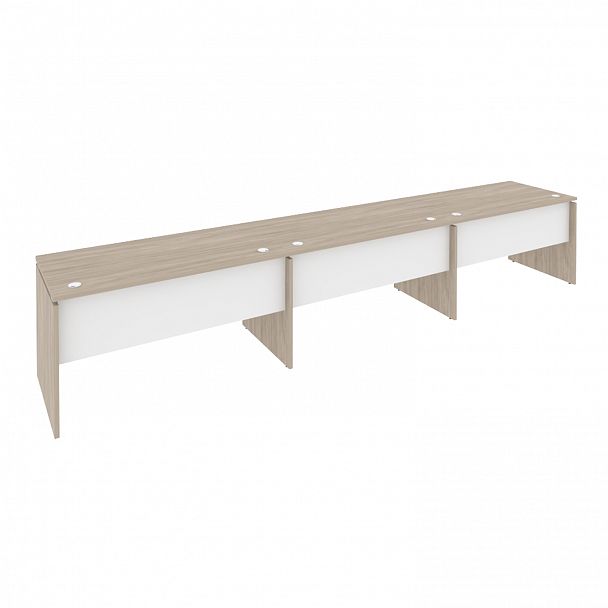 Рабочая станция "Onix" O.RS-3.3.7 дуб аттик/белый - Вид 1