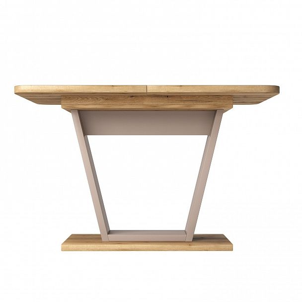 Стол обеденный Verona (120+40) дуб эвок прибрежный/глиняный серый - Вид 3