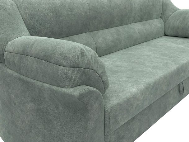 Диван прямой Карнелла Велюр зеленый - Вид 4