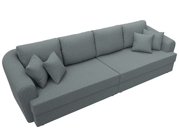 Диван прямой Милтон Рогожка серый - Вид 5