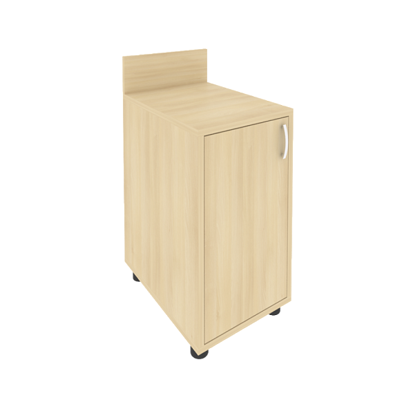 Light Тумба с полкой и бортиком С-Т-40 (L) Акация 400*550*750 - Вид 1