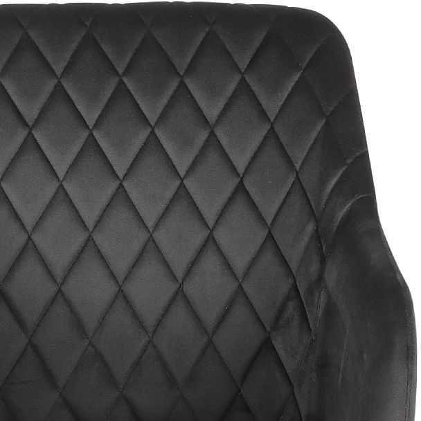 Комплект полубарных поворотных кресел Барли К, черный H75/черный, 2 шт. - Вид 8