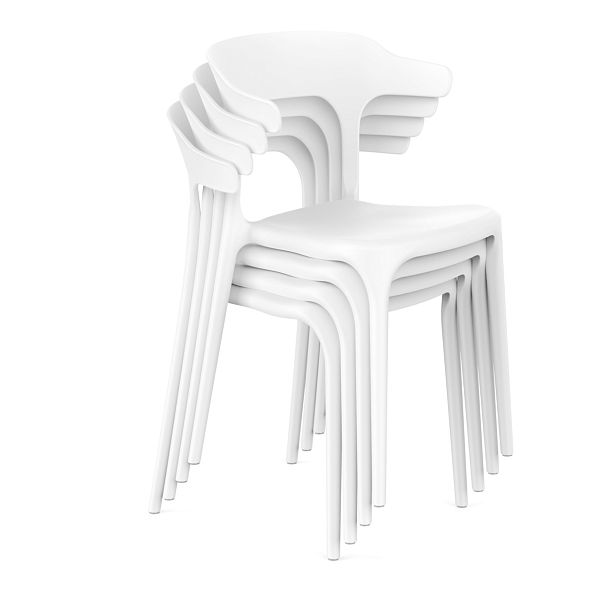 Стул Enova, белый - Вид 3
