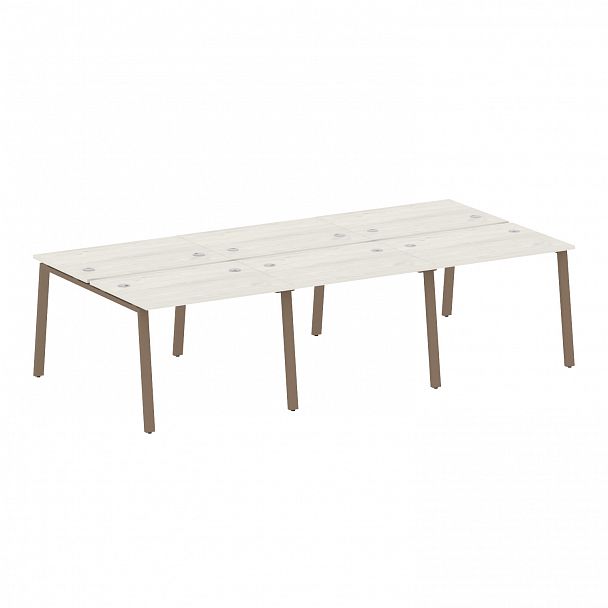 Рабочая станция "Metal System" БА.СМ-6.1 дуб наварра/мокко - Вид 1