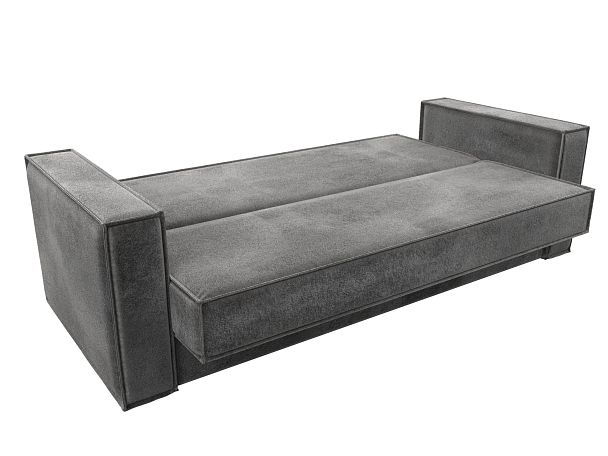 Диван-книжка Куба Велюр серый - Вид 7