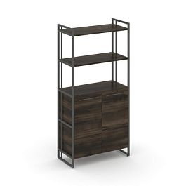 Rift Шкаф 4 ниши широкий RF.SS-44 Дуб Мали/Металл Антрацит 798*396*1648 - Фото предпросмотра