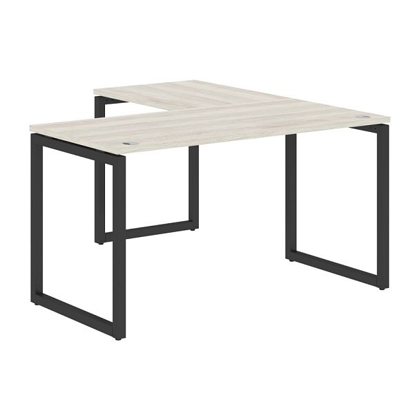 Стол угловой XQCT 1415 Сосна Эдмонт/Антрацит 1400х1500х750 XTEN-Q - Вид 1