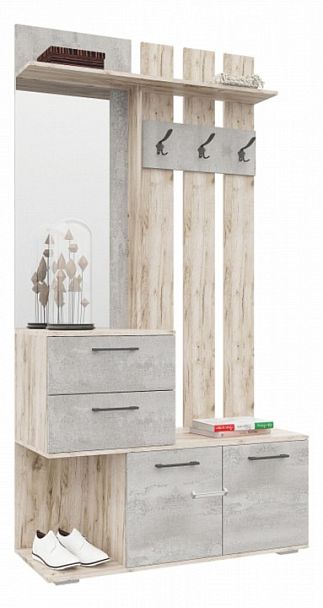 Стенка для прихожей Бостон - Вид 1