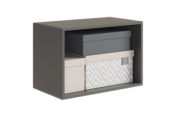 Антресоль двухдверная L600 Баско 173624.2125 - Вид 6