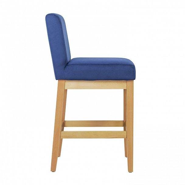 Стул полубарный Тревер, синий - Вид 4