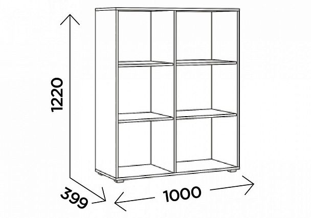 Тумба комбинированная Чернин - Вид 6