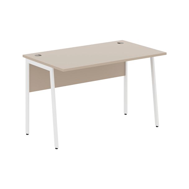 Стол прямой СП-2P Мокачино/Белый 1200х720х755 IMAGO PLUS - Вид 1