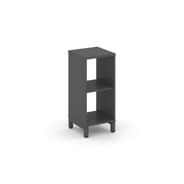 Стайл Проджект Каркас стеллажа 2 яр. SN.KS-210 Антрацит/Металл Антрацит 387*400*881 - Вид 1