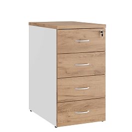 Тумба приставная Tess 42x60x75 дуб крафт золотой - Фото предпросмотра