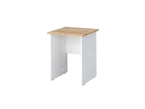 TANDEM RTD015-60-V Стол квадратный ун-й 600х600х750 Вотан/Белый - Вид 1