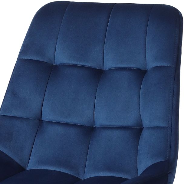 Барный поворотный стул Эйден, Confetti blue/белый - Вид 7