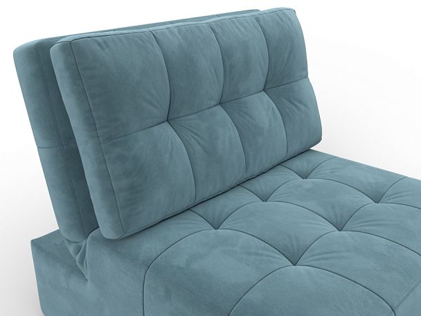 Кресло-кровать Лига-107 (80) Велюр бирюзовый - Вид 4