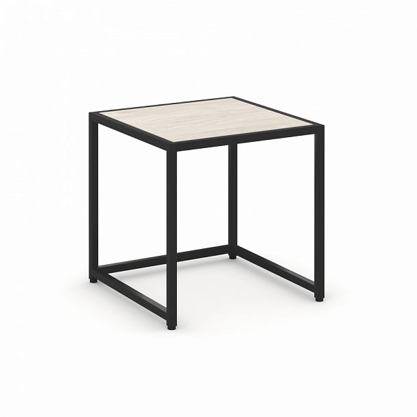 Стол журнальный "Loft" VR.L-SJK-45 Денвер Светлый/Черный - Вид 1