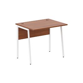 Стол прямой СП-1P Орех Французский/Белый 900х720х755 IMAGO PLUS - Фото предпросмотра