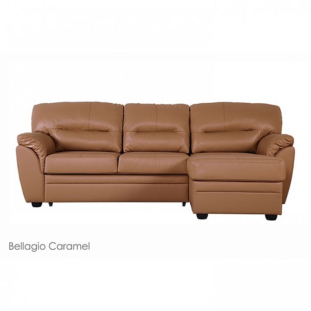 Угловой диван "Атлантик с канапе" в коже - Вид 4