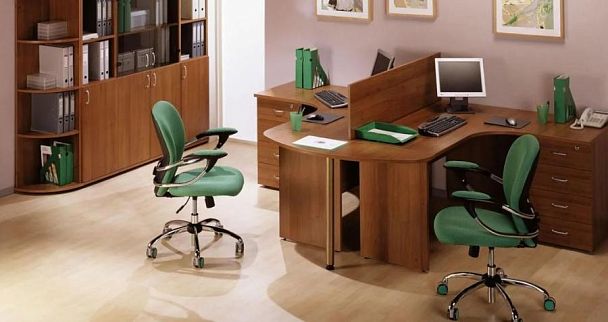 Стол Менеджер C9-16 L/R орех - Вид 5