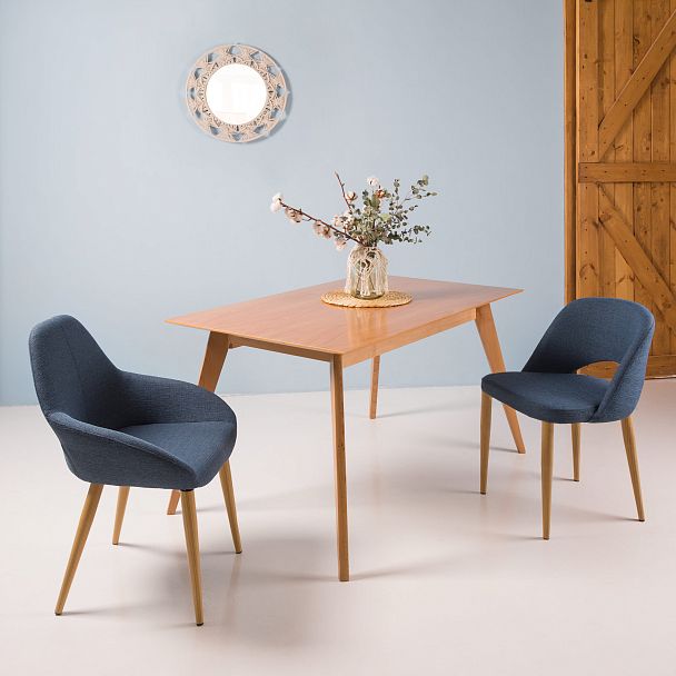 Стул Lars БлюАрт/Натур - Вид 15