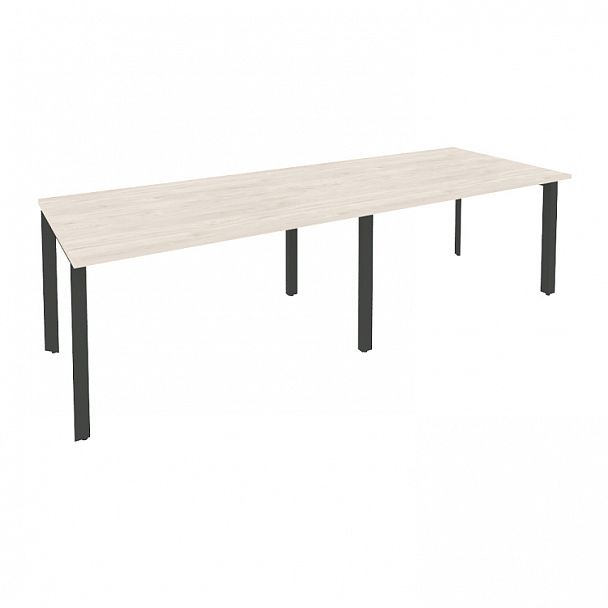 Стол переговорный "Onix" O.MP-PRG-2.3 денвер светлый/антрацит - Вид 1