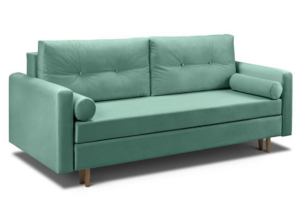 Диван-кровать "Одри" бирюзовый - Вид 1
