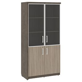 Шкаф СФ-534893 Бетон чикаго тем F187 ST9/Дрифтвуд H3090/Графит/Черный 1035х454,5х2083 WOOD&STONE - Фото предпросмотра