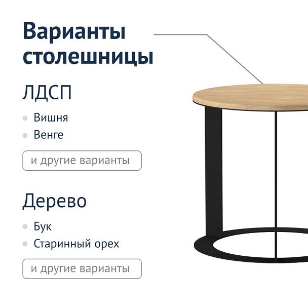 Стол Арена, лофт - Вид 5