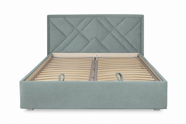 Кровать «Сидней», 180 светло-серая - Вид 2