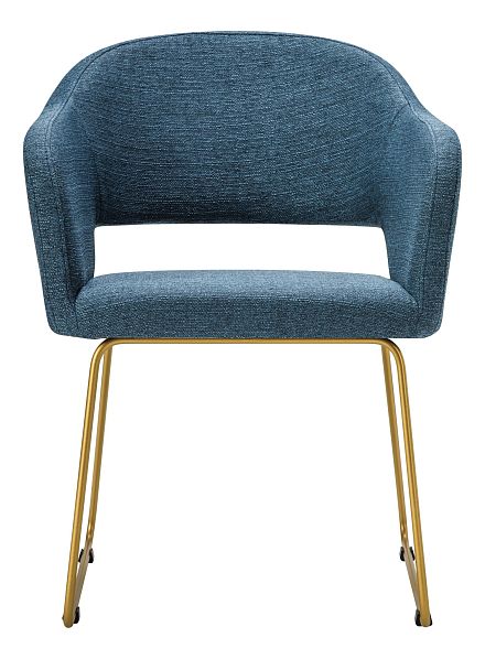 Кресло Oscar БлюАрт/ЛинкЗолот - Вид 3