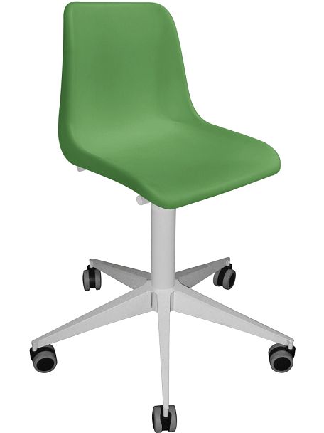 Кресло М103-031 с пластиковым монолитным сиденьем - Вид 2