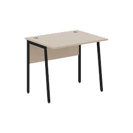 Стол прямой СП-1P Мокачино/Черный 900х720х755 IMAGO PLUS - Фото предпросмотра