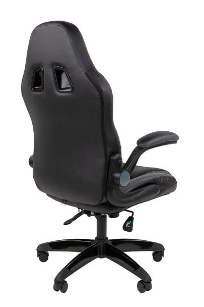 Кресло Chairman game 15 Россия экокожа черный/серый/белый - Вид 4