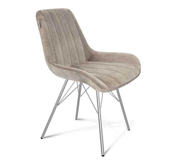 Стул Sheffilton SHT-ST37/S37 латте/хром лак - Вид 2