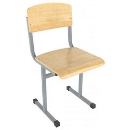 Стул ученический нерегулируемый 380х380х800 - Фото предпросмотра