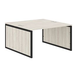 Стол 2-х местный XQPWST 1414 Сосна Эдмонт/Антрацит 1400х1406х750 XTEN-QP - Фото предпросмотра