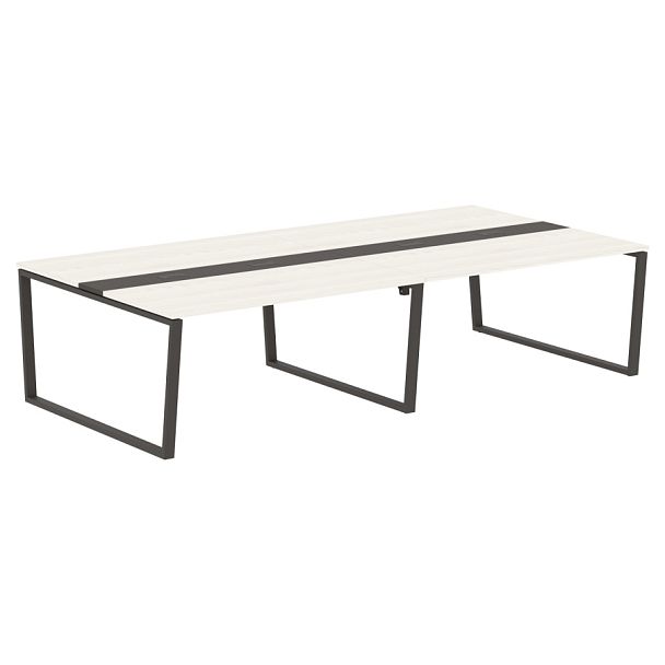 Конференц стол EVCT 3116 Ясень Траун/Мокко 3126х1606х750 EDIS - Вид 1