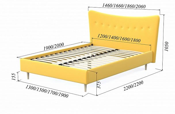 Кровать двуспальная Финна - Вид 7