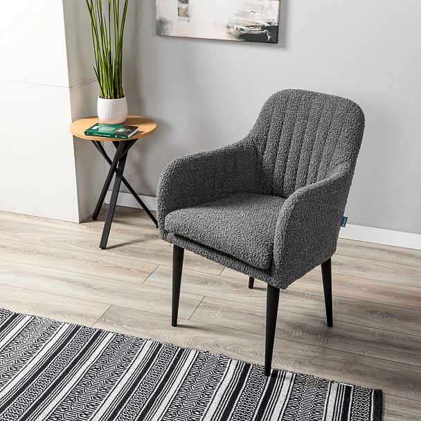 Стул Olaf темно-серый/черный - Вид 10