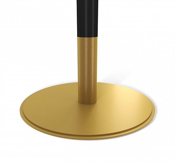 Основание для стола Sheffilton SHT-TU43 черный муар/золото - Вид 3