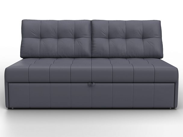 Диван прямой Лига-107 (160) Экокожа серый - Вид 2