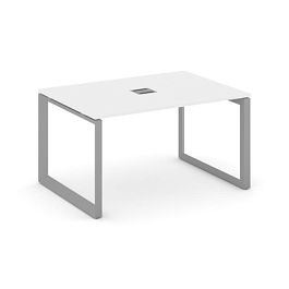 Style Project Next Стол переговорный SN-59O.SPRG-003 Белый/Металл Серый 1380*980*750 - Фото предпросмотра