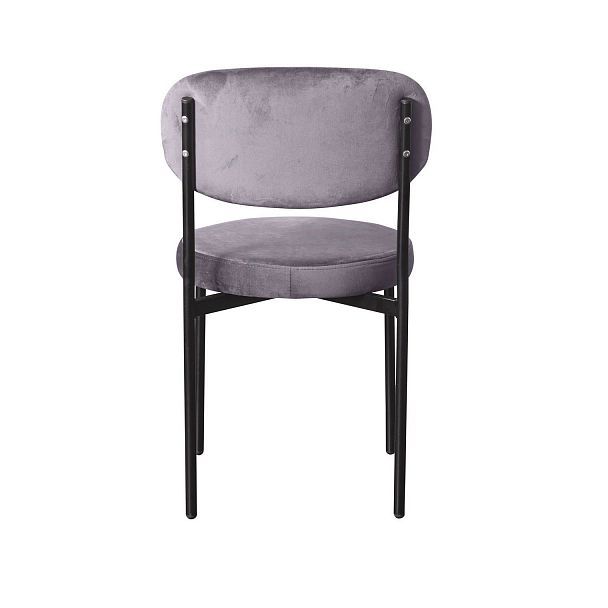 Стул Mason, бархат светло-серый 26, стопируемый - Вид 4