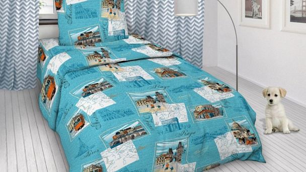 Постельное белье полутораспальное ДБ-82 - Вид 1