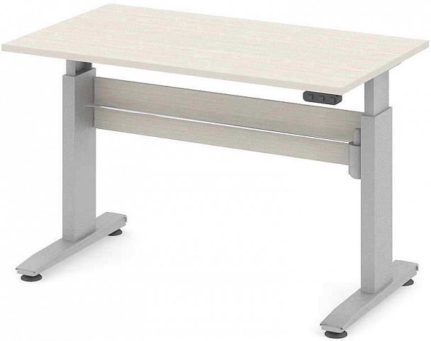 Стол офисный рабочий "Трансформер" ПК-ТРС-СТ140Х80/ЭРД-В1-30 дуб альпийский - Вид 1