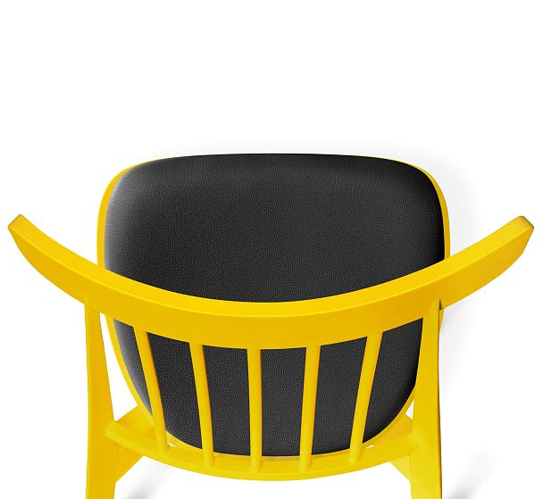 Стул Sheffilton SHT-S108-CN1 желтый ral1021/черный - Вид 6