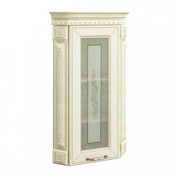 Шкаф торцевой "Оливия Крем" 71.16 - Вид 1